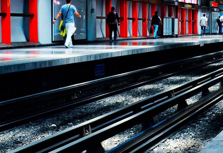 Usuario fallece tras lanzarse a las vías de la estación Pino del Metro CDMX