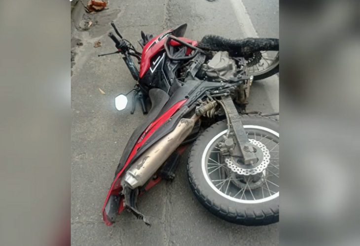 Motociclista murió tras chocar contra separador en sector La Báscula de Copacabana