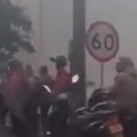 Motociclista muerto en autopista Medellín-Bogotá, el 18 de julio