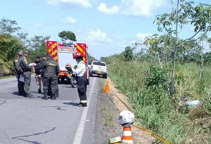 Mujer pierde la vida en un taxi en el que conducía por Villanueva, Casanare
