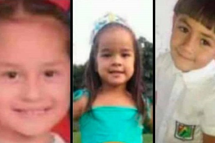 Ana Sofía, Andrea y Alexander: los niños fallecidos en la escuelita sepultada en Tapartó