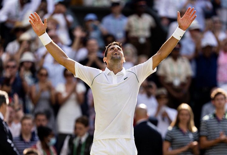 Djokovic gana Wimbledon, pero no recibe puntos ATP y cae en el ranking mundial