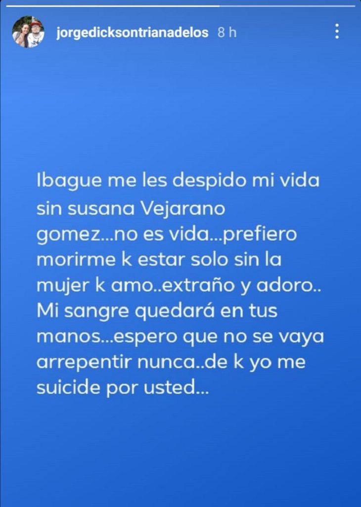 Jorge Triana: el inquietante mensaje antes de suicidarse en el puente de la Variante