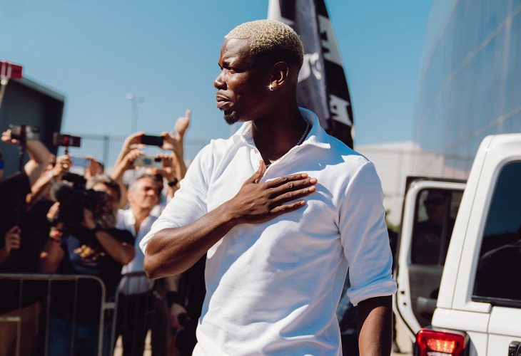 Pogba provoca la locura de los tifosi este sábado 9 de julio