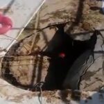 Hombre murió tras ser succionado por un agujero que se abrió en una piscina
