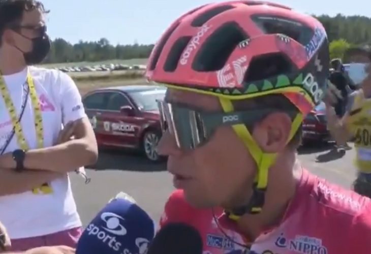 Rigo Urán reflexionó desde el Tour: "No se pueden comer ese cuento de vivir sabroso"