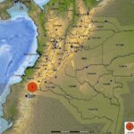 Potentes temblores movieron este lunes la frontera entre Colombia y Ecuador