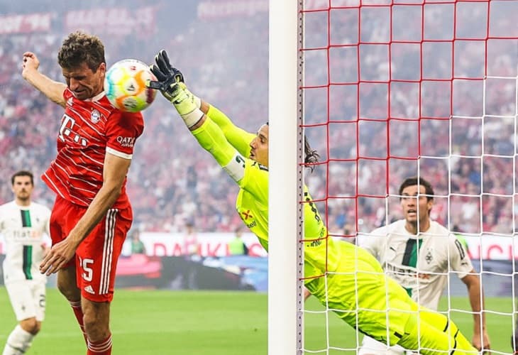 1-1. Yann Sommer, la barrera del Gladbach que frenó al Bayern