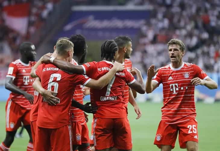 1-6. La máquina de hacer goles del Bayern tritura al Eintracht