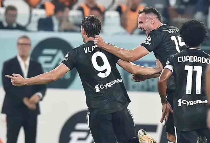 2-0. Vlahovic lidera la victoria del Juventus