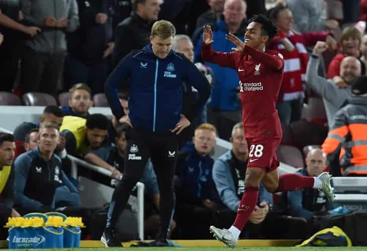 2-1. El Liverpool se sobrepone a la resurrección de Isak