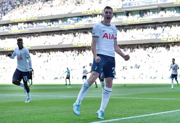 4-1. El Tottenham y Kulusevski se proponen como líderes