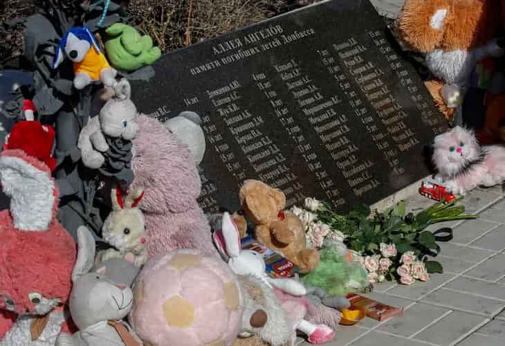 Al menos el 16 % de niños muertos en Ucrania tiene menos de 5 años de edad