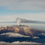 Aumenta la actividad sísmica del volcán Nevado del Ruiz en Colombia