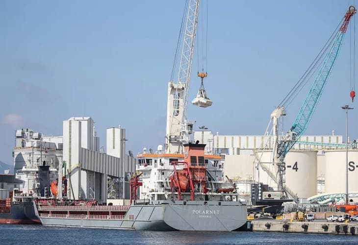 Dos nuevos buques con cereales navegan ya desde Ucrania hacia Estambul