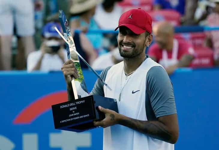 El australiano Nick Kyrgios se corona en Washington por segunda vez