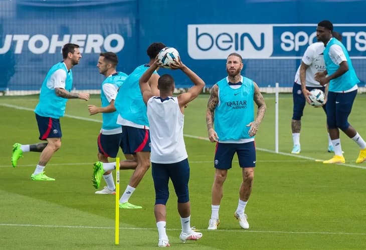 Galtier ensalza a Sergio Ramos - “Es exigente, profesional y eficiente” (1)