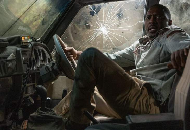 Idris Elba, un héroe atípico frente al león mortífero de la película “Beast”