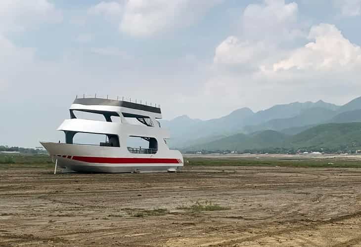 La sequía en el norte de México merma a comerciantes en temporada vacacional