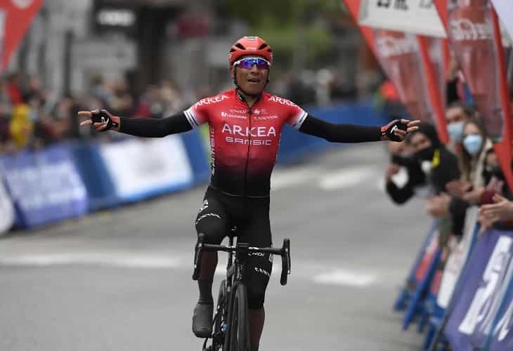 Nairo Quintana con ambiciones al mando del Arkea Samsic en la Vuelta