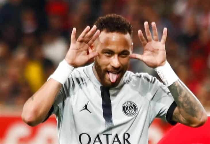 Neymar está desatado