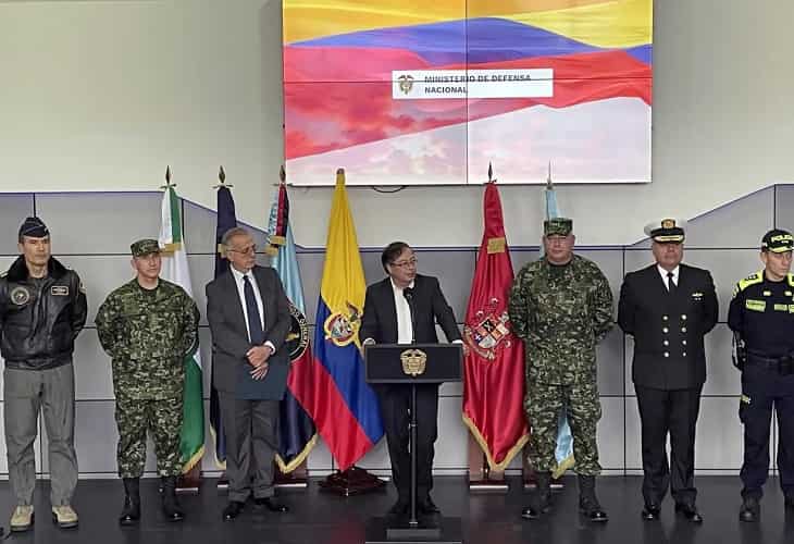 Petro nombra una nueva cúpula de las Fuerzas Militares y de Policía de Colombia