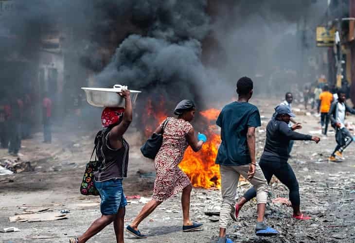 Un hombre muere en las protestas por el alto costo de la vida en Haití