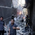 Una fuerte ofensiva israelí sobre Gaza amenaza con desencadenar una escalada