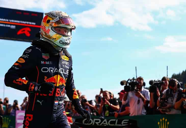 Verstappen se lleva el gran premio de Bélgica y refuerza más su liderato 2