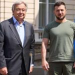 Zelenski pide a Guterres que la ONU garantice desmilitarizar planta nuclear