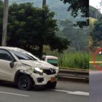 Accidente: Motociclista murió en impactante choque en la vía Copacabana-Niquía