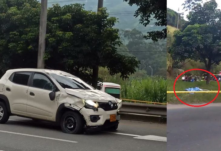 Accidente: Motociclista murió en impactante choque en la vía Copacabana-Niquía