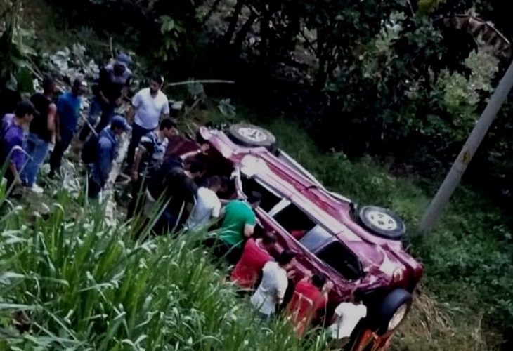 En accidente de la mamá de Israel Romero también murió un arahuaco