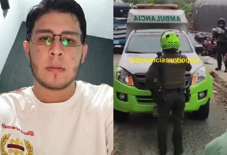 Murió motociclista al que ambulancia no quiso recoger tras choque, en Medellín