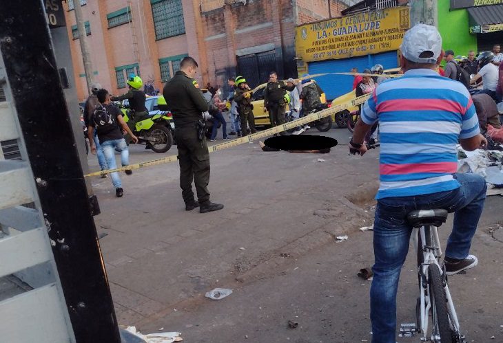 Asesinaron a un hombre en el céntrico sector de Los Puentes, en Medellín