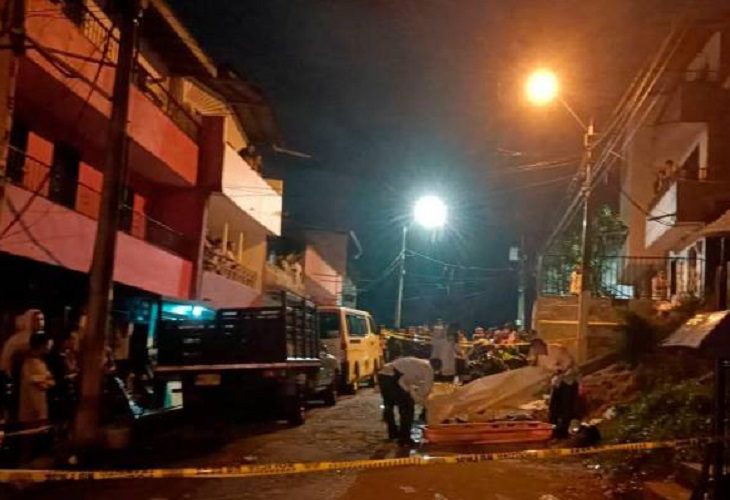 A Julián Sánchez Mazo lo asesinaron en El Popular, Medellín, frente a su esposa e hijo