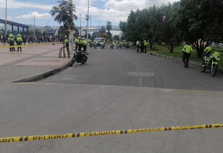 Presunto ladrón fue abatido por un policía en la Autopista Norte