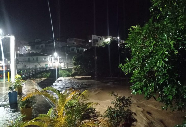 Cisneros tuvo creciente súbita de quebrada San Germán el 4