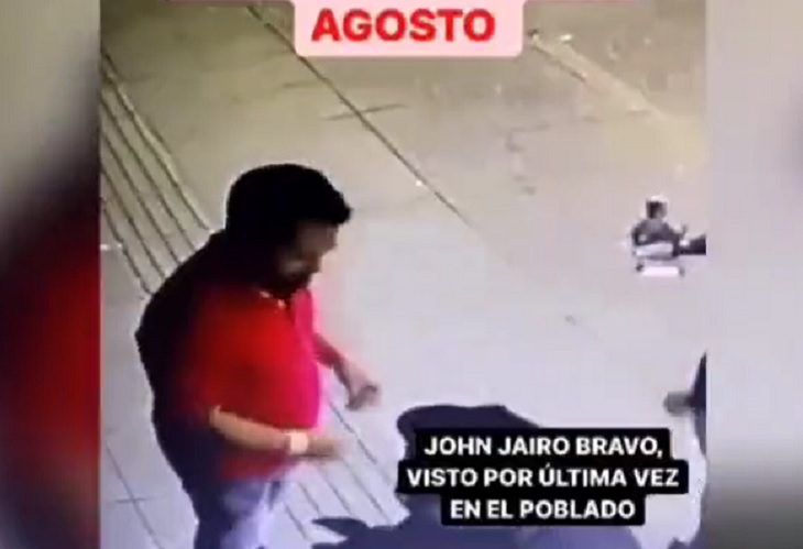 Con video buscan a John Jairo Bravo, quien desapareció en Medellín