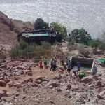 Dos colombianos murieron en caída de auto por abismo, en Machu Picchu