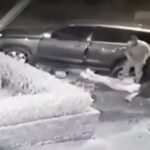 Zipaquirá: mujer choca contra poste y luego es maltratada