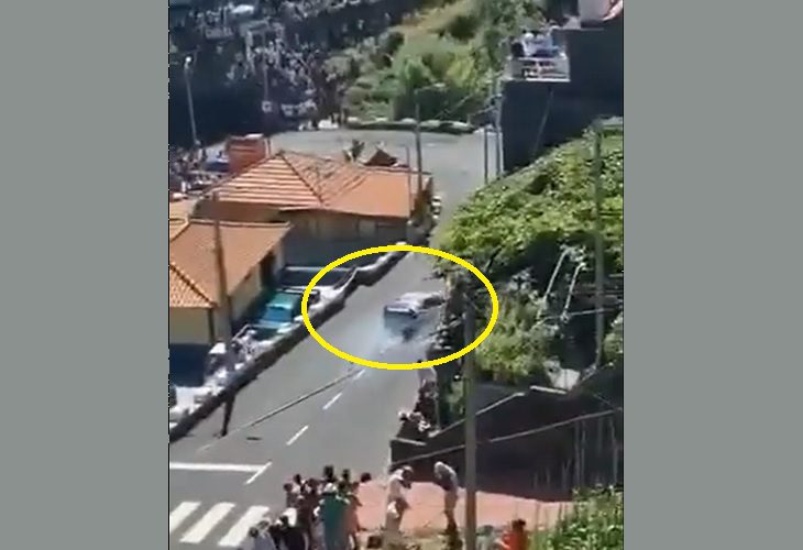 Niña muere tras ser atropellada en el Rally de Madeira