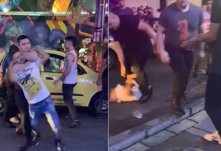 Hombre termina inconsciente tras cruce con guardas en 'Cuadra Play'