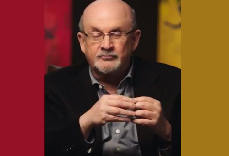 Salman Rushdie- conectado a respirador