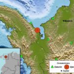 Sismo de 4 sacudió a varios municipios de Antioquia y Chocó