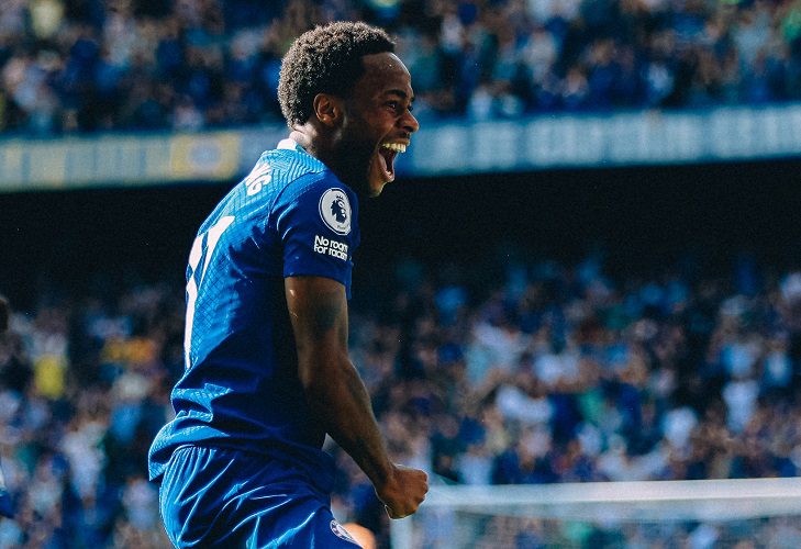 Con un golazo, Raheem Sterling abre su historia con el Chelsea