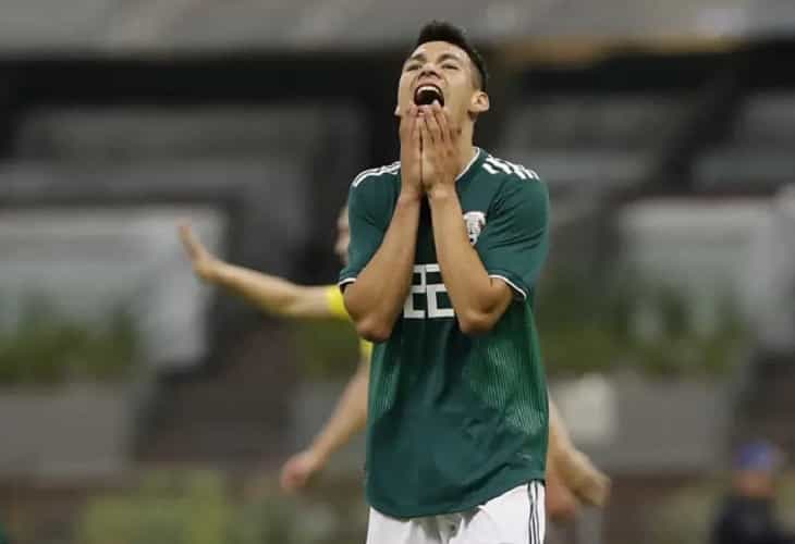 1-0. México vence a Perú con un gol de última hora de Hirving Lozano