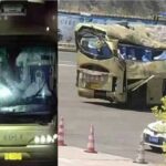 Al menos 27 muertos en China por accidente de autobús que iba a cuarentena
