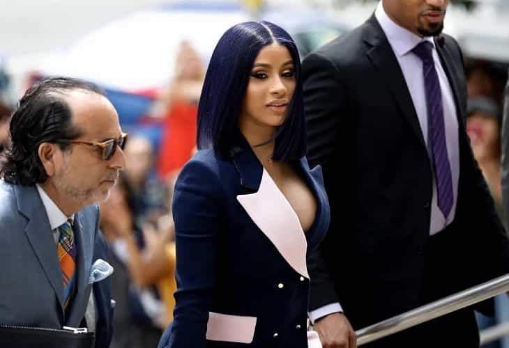 Cardi B se declara culpabe de 2 delitos menores y evita ir a la cárcel