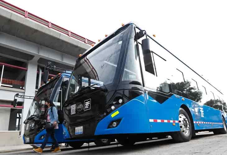 Ciudad de México abre pruebas de transporte eléctrico elevado en zona oriente